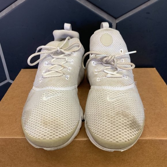 ~Used W/O Box! Womens Nike Air Presto White Flyknit Lace up Trainer Sneaker Size - Picture 3 of 6